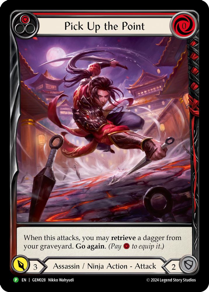 Pick Up the Point (Red) (GEM028)