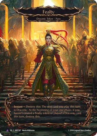 Fealty (Marvel) (HNT167)  Cold Foil