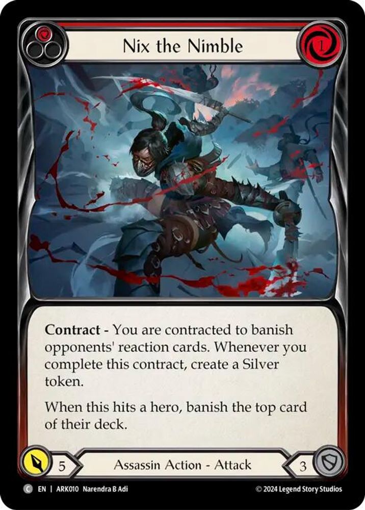 Nix the Nimble (Red) (ARK010)