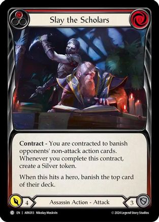 Slay the Scholars (Red) (ARK013)