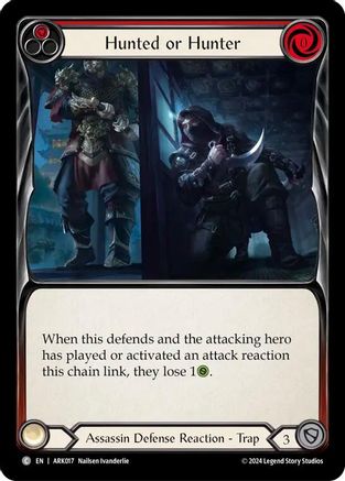 Hunted or Hunter (Red) (ARK017)