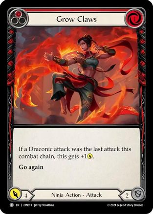 Grow Claws (Red) (CIN013)