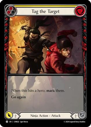 Tag the Target (Yellow) (Extended Art) (CIN022)