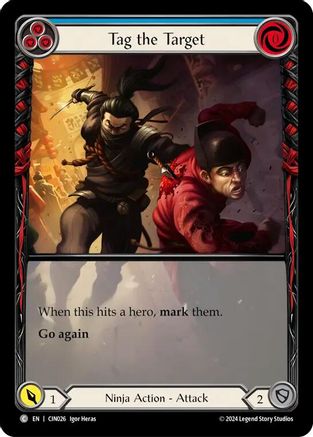 Tag the Target (Blue) (Extended Art) (CIN026)