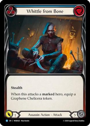 Whittle from Bone (Blue) (WOD023)