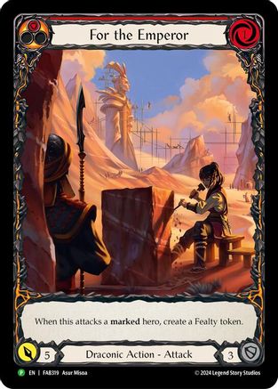 For the Emperor - FAB319 (FAB319)  Rainbow Foil