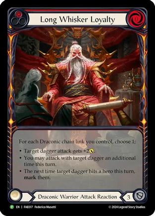 Long Whisker Loyalty - FAB317 (FAB317)  Rainbow Foil