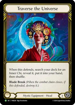 Traverse the Universe (Golden) - FAB228 (FAB228)  Cold Foil