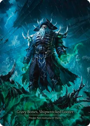 Gravy Bones, Shipwrecked Looter (Marvel) (SEA043)  Cold Foil