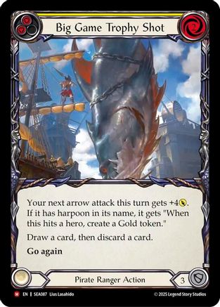 Big Game Trophy Shot (SEA087)  Rainbow Foil