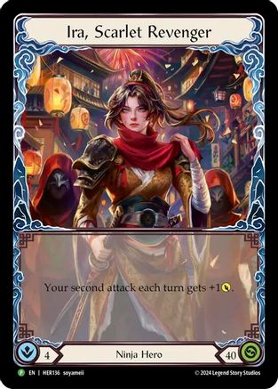 Ira, Scarlet Revenger - HER136 (HER136)  Cold Foil