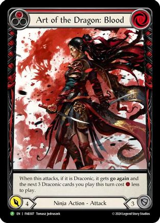 Art of the Dragon: Blood - FAB307 (FAB307)  Cold Foil