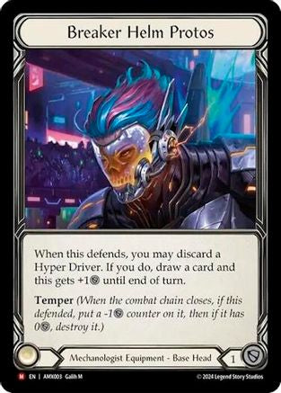Breaker Helm Protos (AMX003)  Rainbow Foil