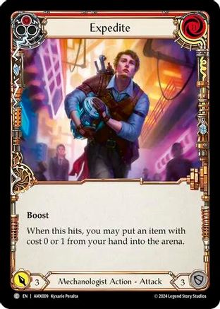 Expedite (Red) (AMX009)