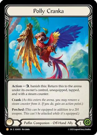Polly Cranka (SEA003)  Rainbow Foil