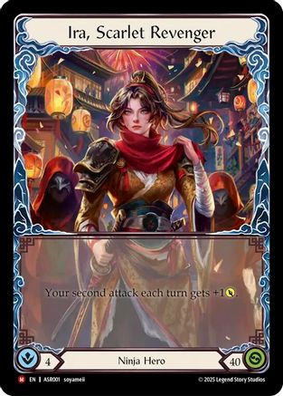 Ira, Scarlet Revenger (ASR001)  Rainbow Foil