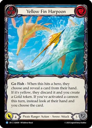 Yellow Fin Harpoon (SEA091)