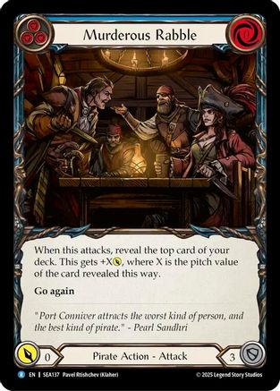 Murderous Rabble (SEA137)  Rainbow Foil