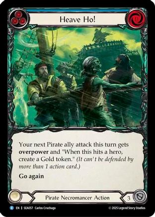Heave Ho! (SEA057)  Rainbow Foil
