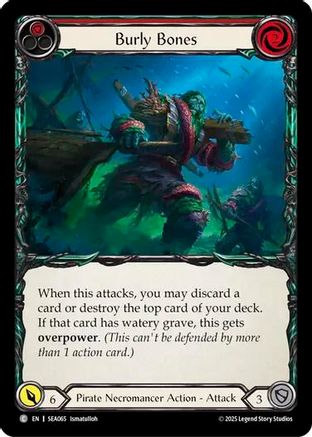 Burly Bones (Red) (SEA065)