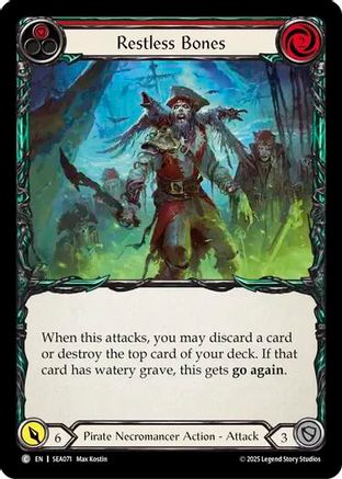 Restless Bones (Red) (SEA071)