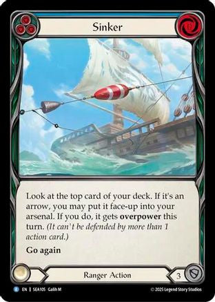 Sinker (SEA105)  Rainbow Foil