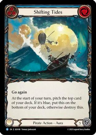 Shifting Tides (SEA148)  Rainbow Foil