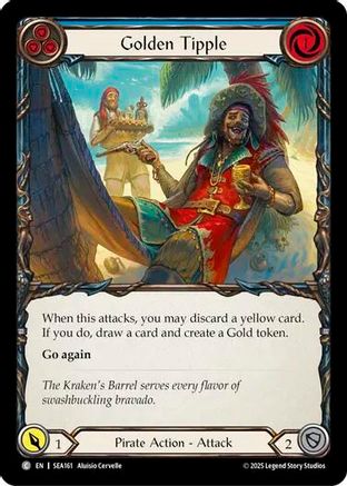 Golden Tipple (Blue) (SEA161)  Rainbow Foil