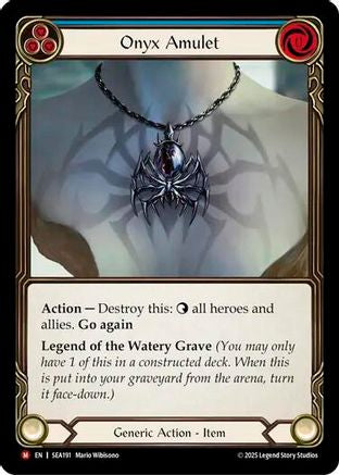 Onyx Amulet (SEA191)