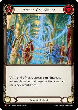 Arcane Compliance (SEA261)  Rainbow Foil