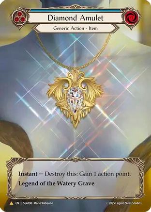Diamond Amulet (Treasure) (SEA190)  Cold Foil