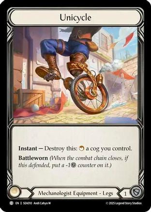 Unicycle (Treasure) (SEA010)  Cold Foil