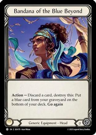 Bandana of the Blue Beyonds (Treasure) (SEA179)  Cold Foil