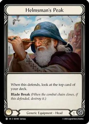 Helmsman's Peak (Treasure) (SEA180)  Cold Foil