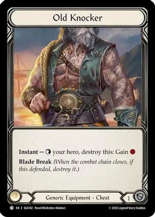Old Knocker (Treasure) (SEA182)  Cold Foil