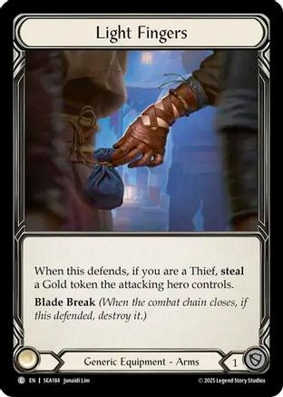 Light Fingers (Treasure) (SEA184)  Cold Foil