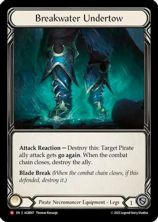 Breakwater Undertow (AGB007)  Rainbow Foil