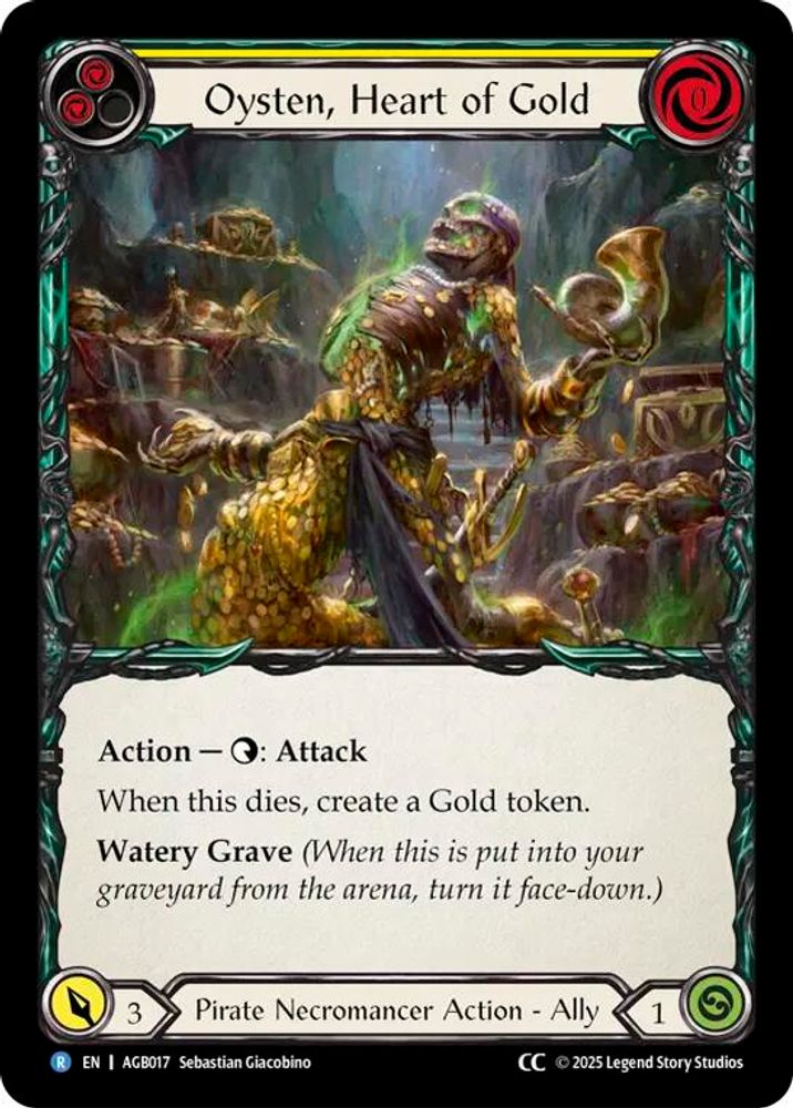 Oysten, Heart of Gold (CC Tag) (AGB017)