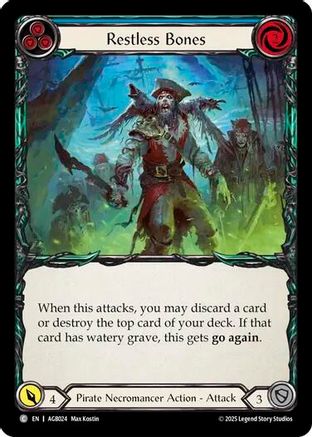 Restless Bones (Blue) (AGB024)