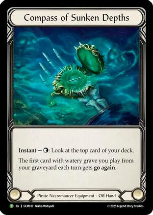 Compass of Sunken Depths (GEM037)  Cold Foil
