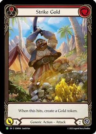 Strike Gold (Red) (GEM064)
