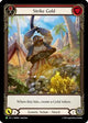 Strike Gold (Red) (GEM064)  Rainbow Foil