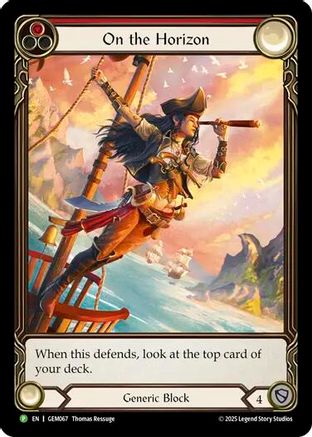 On the Horizon (Red) (GEM067)