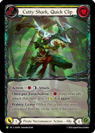 Cutty Shark, Quick Clip (LGS403) (LGS403)  Rainbow Foil