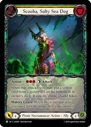 Scooba, Salty Sea Dog (LGS407) (LGS407)  Rainbow Foil
