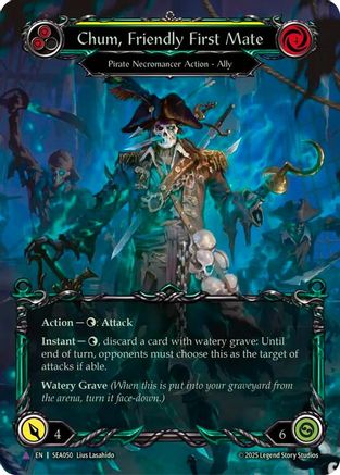 Chum, Friendly First Mate (Marvel) (SEA050)  Cold Foil