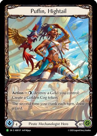 Puffin, Hightail - HER137 (HER137)  Rainbow Foil
