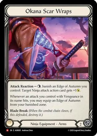 Okana Scar Wraps (ASR005)  Rainbow Foil