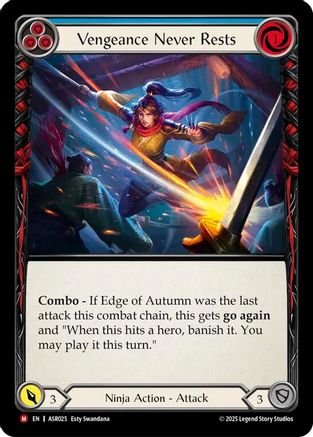 Vengeance Never Rests (ASR025)