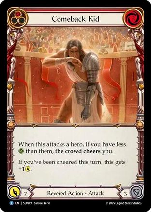 Comeback Kid (Red) (SUP027)